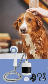 Douche Portable Outdoor – Douche Manuelle Nomade pour Camping, Plage et Animaux