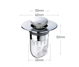 DrainGuard Bouchon Universel avec Pop-up – 2-en-1