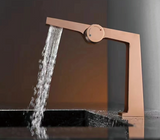 AurumFlow Luxe – Robinet de Lavabo en Or Rose avec Mitigeur Monocommande