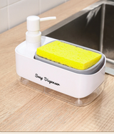 DualFlow Distributeur de Liquide Vaisselle – Manuel avec 2 Modes de Dosage et Design Amovible