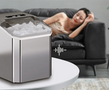 Machine à Glaçons Compacte Automatique – Fabrication Rapide de Glace | Refroidissement en 6 Minutes | Appareil Portable Cuisine