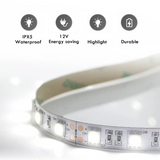 GlowAura – Miroir LED Rond Intelligent avec Éclairage Réglable et Fonction Antibuée (40 / 50 / 60 cm)