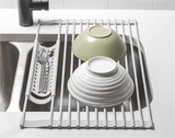 DryMate – Égouttoir Pliable en Acier Inoxydable pour Cuisine