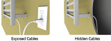 Sèche-Serviettes Électrique -ThermaLux – Doré Brossé, Design Moderne et Contrôle Intelligent WiFi