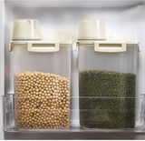 Boîte de Stockage Céréales Hermétique FreshSeal Premium – Distributeur Riz Transparent | Anti-Humidité Anti-Insectes | Rangement Cuisine 1,75–3L