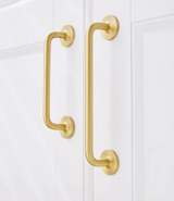 Poignée de Meuble Design Extra Longue en Laiton Doré – Style Minimaliste Élégant
