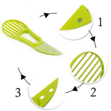 FruitEase – Coupe-Avocat 3-en-1 pour Cuisine