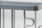 Support pour Éponge et Brosse de Cuisine – Aluminium avec Ventouse Ultra-Résistante